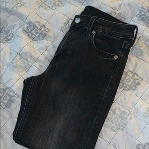 H&M white wash skinny jean